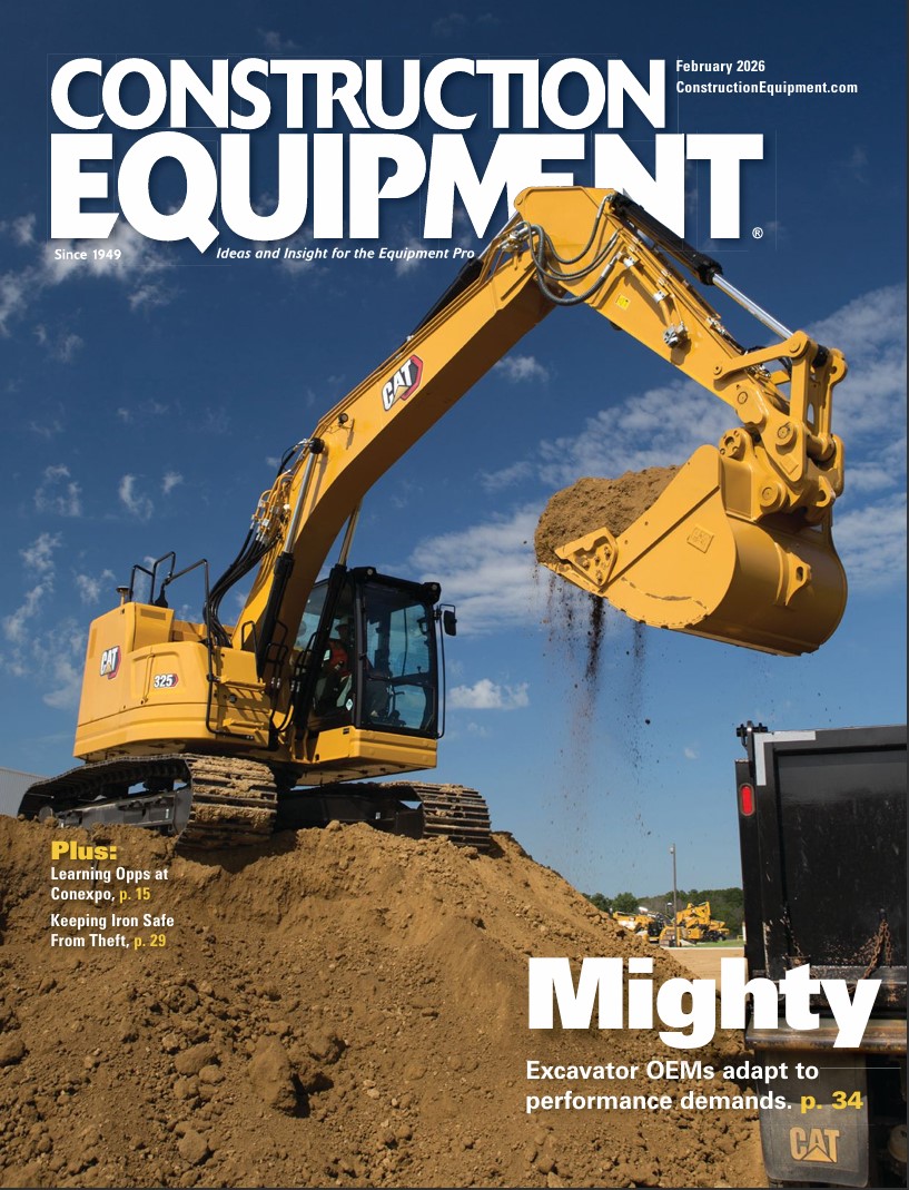 Construction Equipment Magazine Covershot