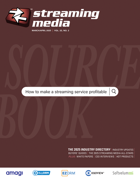 Streaming Media Magazine Cover 2024