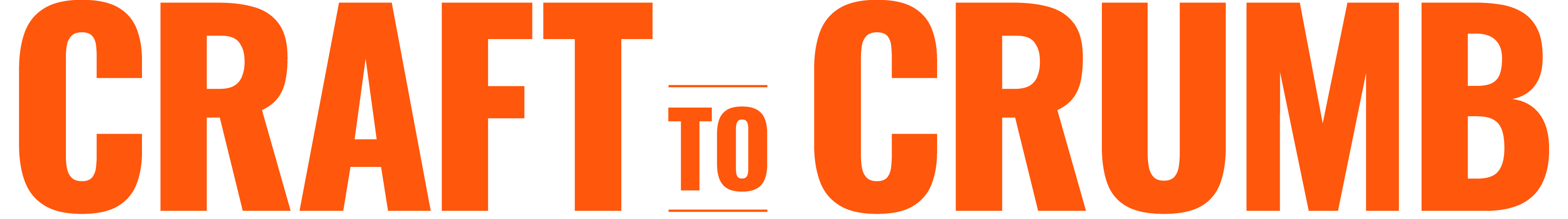 Craft to Crumb Orange Logo