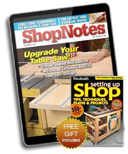 ShopNotes Digital Subscription