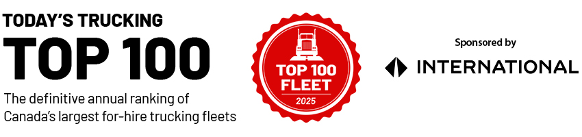Today's Trucking Top 100 2025