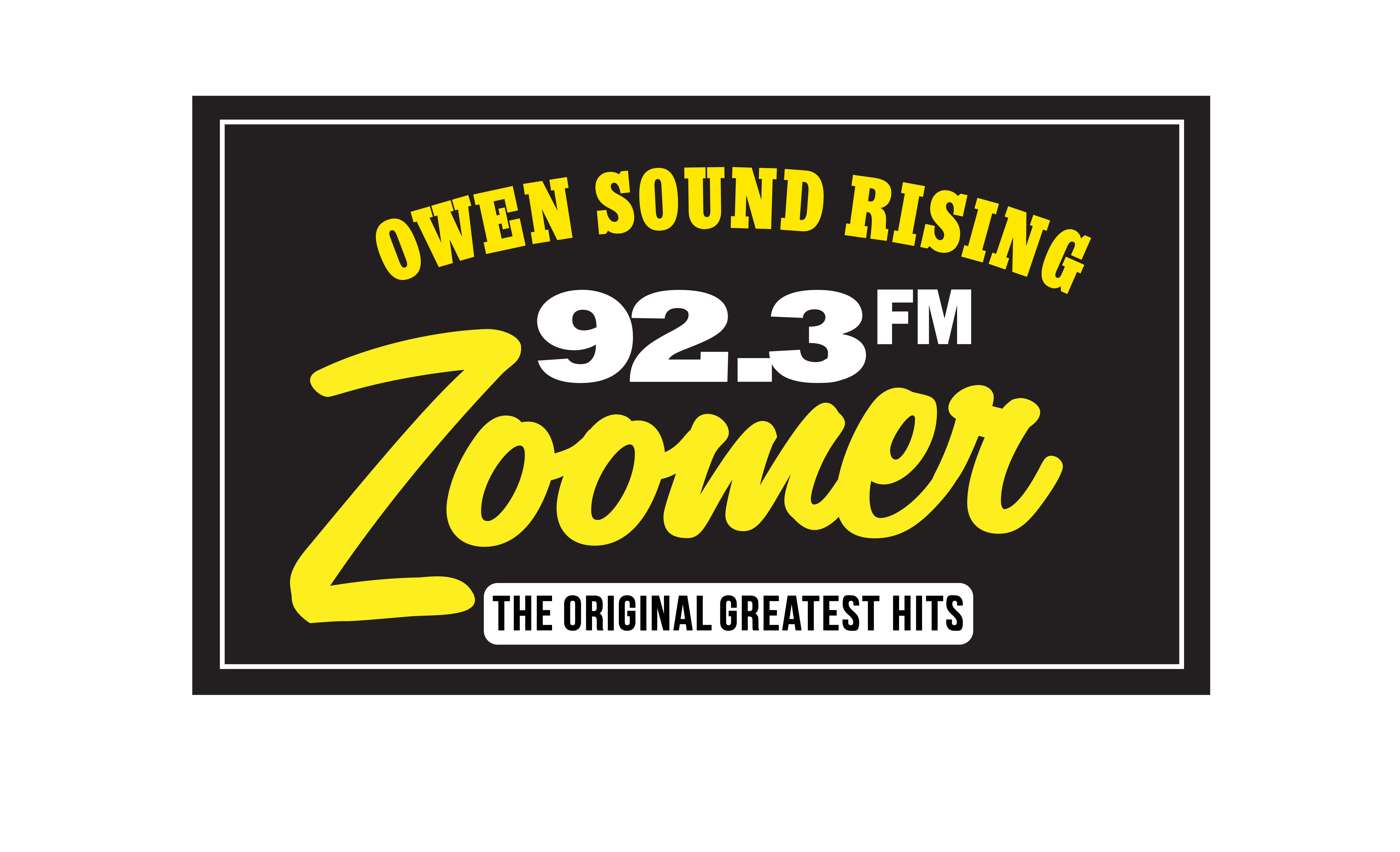 Zoomer 92.3FM Full Logo